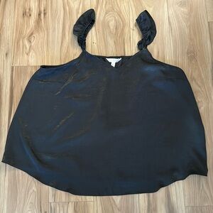 LC Lauren Conrad V Neck Camisole with Ruffle on Straps Size XXL